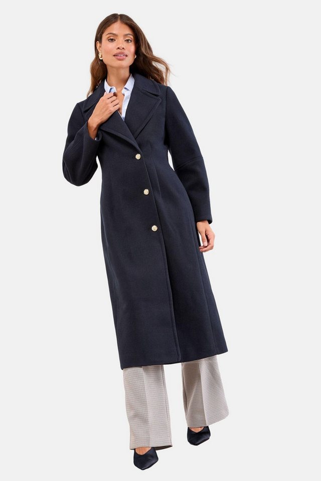 LIPSY Langmantel Lipsy Einreihiger, langer Mantel, Kurzgröße (1-tlg) von LIPSY