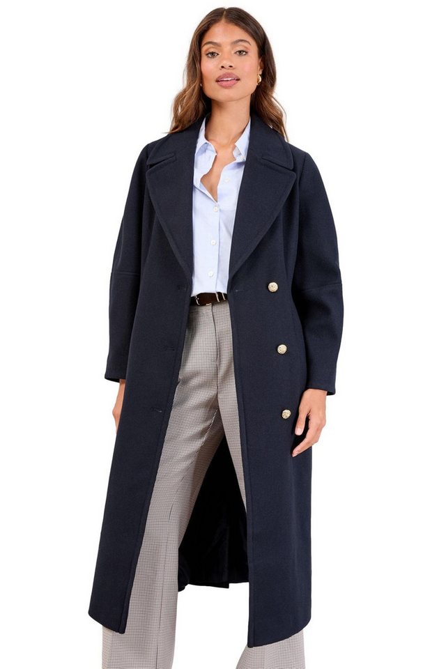 LIPSY Langmantel Lipsy Einreihiger, langer Mantel, Regular (1-tlg) von LIPSY