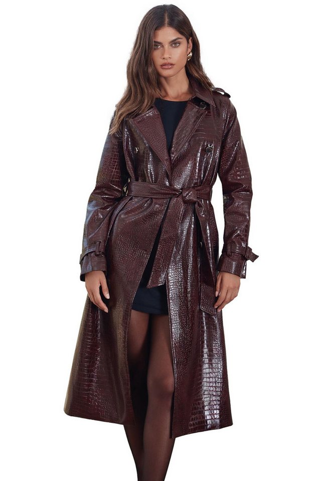 LIPSY Langmantel Lipsy Lässiger, langer Trenchcoat, Regular (1-tlg) von LIPSY