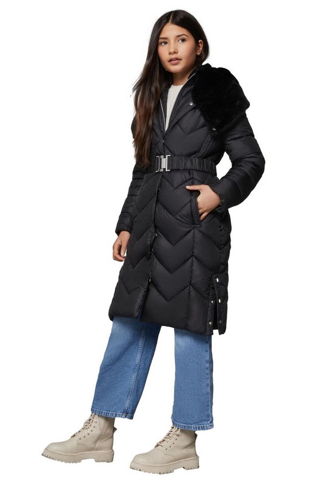 LIPSY Langmantel Lipsy mittelschwerer Steppmantel mit Gürtel (2-tlg) von LIPSY