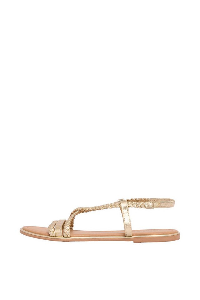 LIPSY Lipsy Flache Ledersandalen in Flechtoptik Sandale (1-tlg) von LIPSY