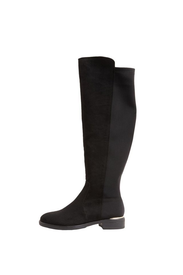 LIPSY Lipsy Flache kniehohe Stiefel mit Stretch Stiefel (1-tlg) von LIPSY