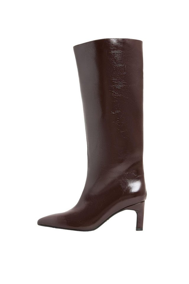 LIPSY Lipsy Kniehohe Lederstiefel mit Absatz, weit Stiefel (1-tlg) von LIPSY