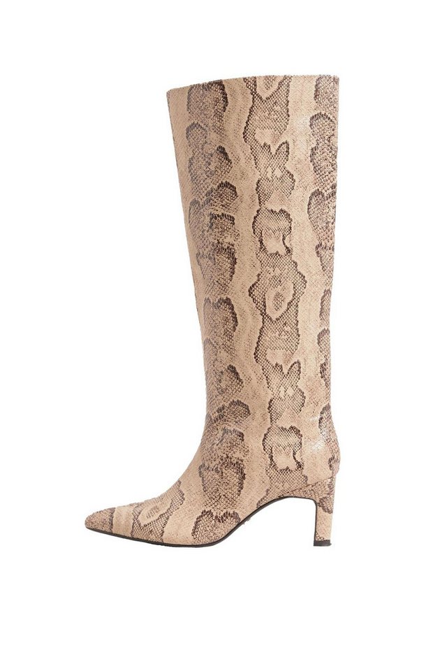 LIPSY Lipsy Kniehohe Lederstiefel mit Kitten-Heel-Absatz Stiefel (1-tlg) von LIPSY