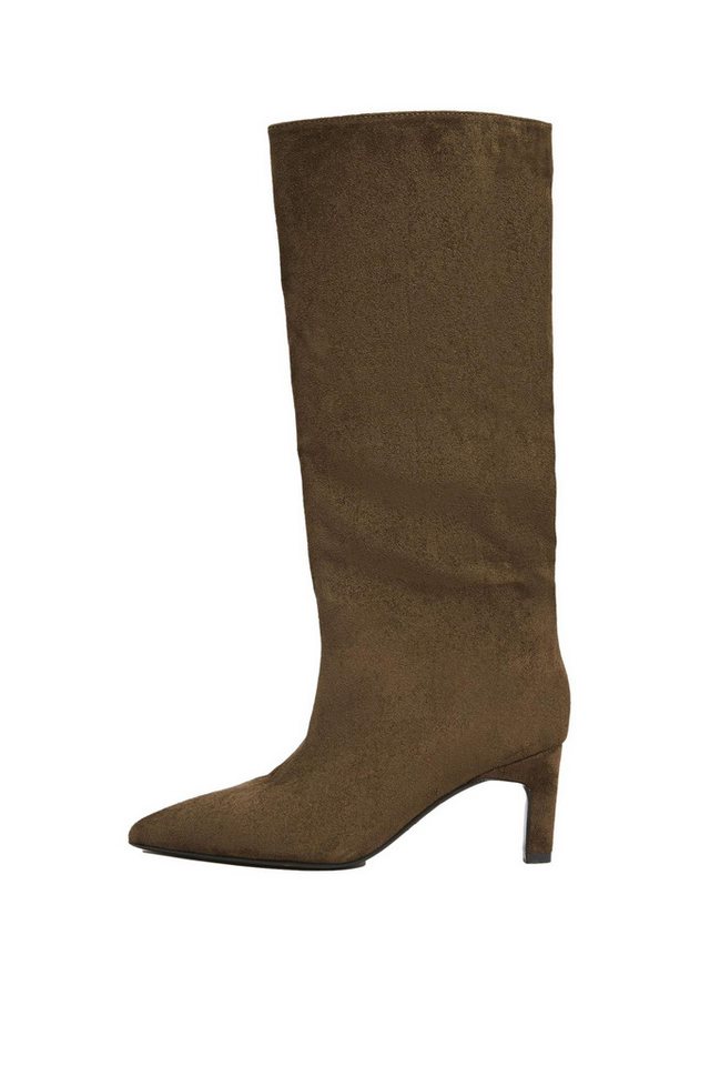 LIPSY Lipsy Kniehohe Lederstiefel mit Kitten-Heel-Absatz Stiefel (1-tlg) von LIPSY