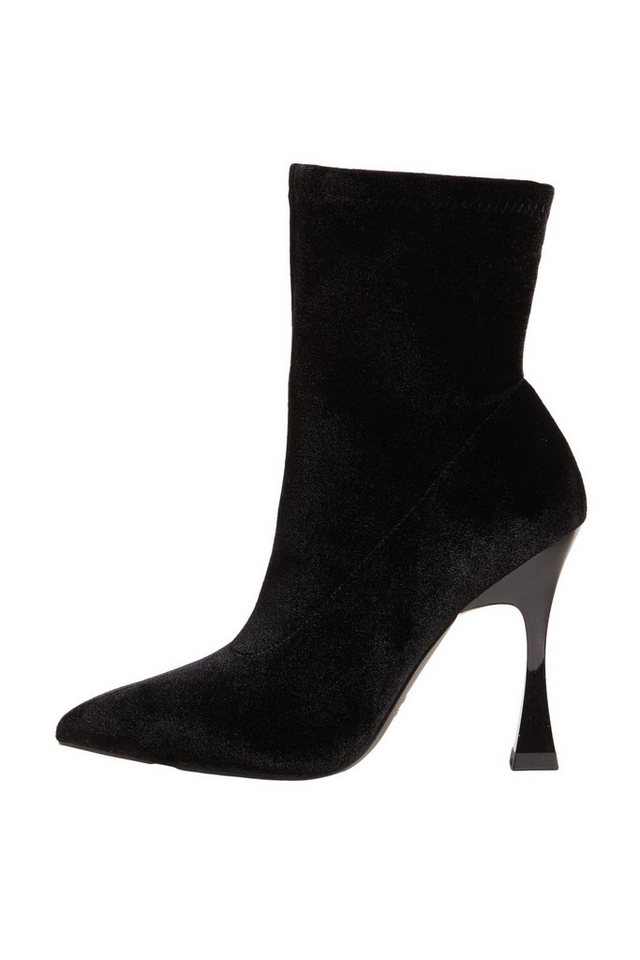 LIPSY Lipsy Samtige Party-Sockenstiefel mit hohem Absatz High-Heel-Stiefel (1-tlg) von LIPSY