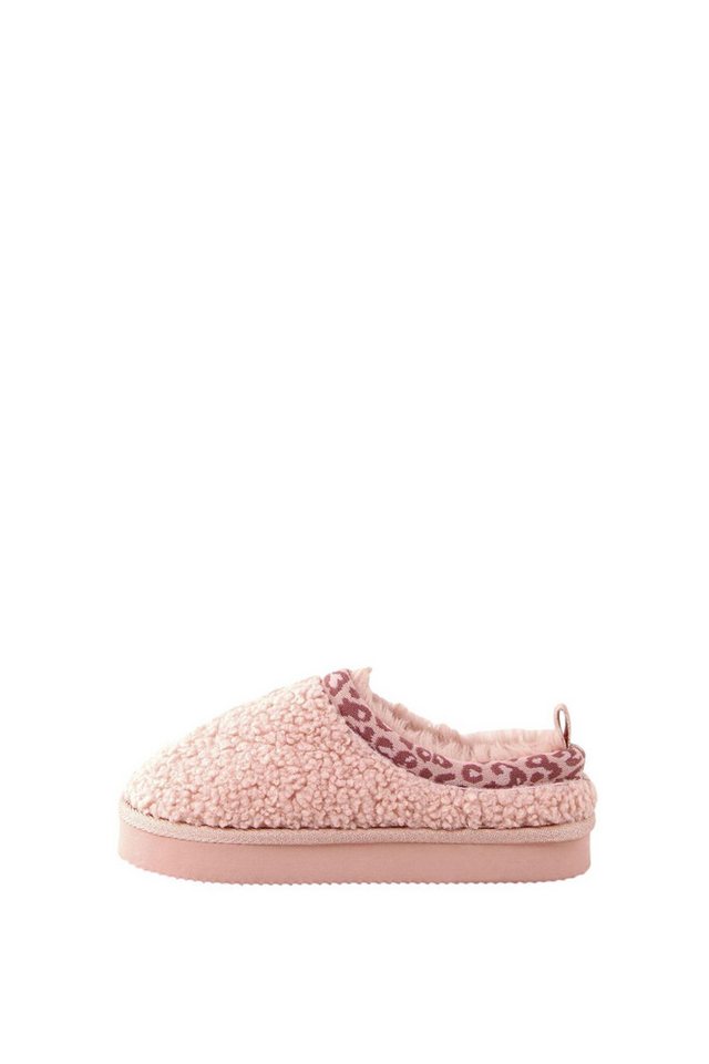 LIPSY Lipsy Teddyfell-Pantoffeln Leo-Design Hausschuh (1-tlg) von LIPSY