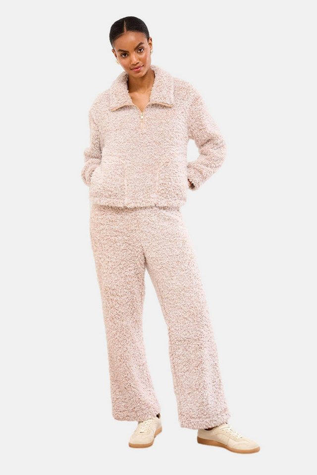 LIPSY Loungeanzug Lipsy Schlafanzug mit halblangem Reißverschluss (2 tlg) von LIPSY