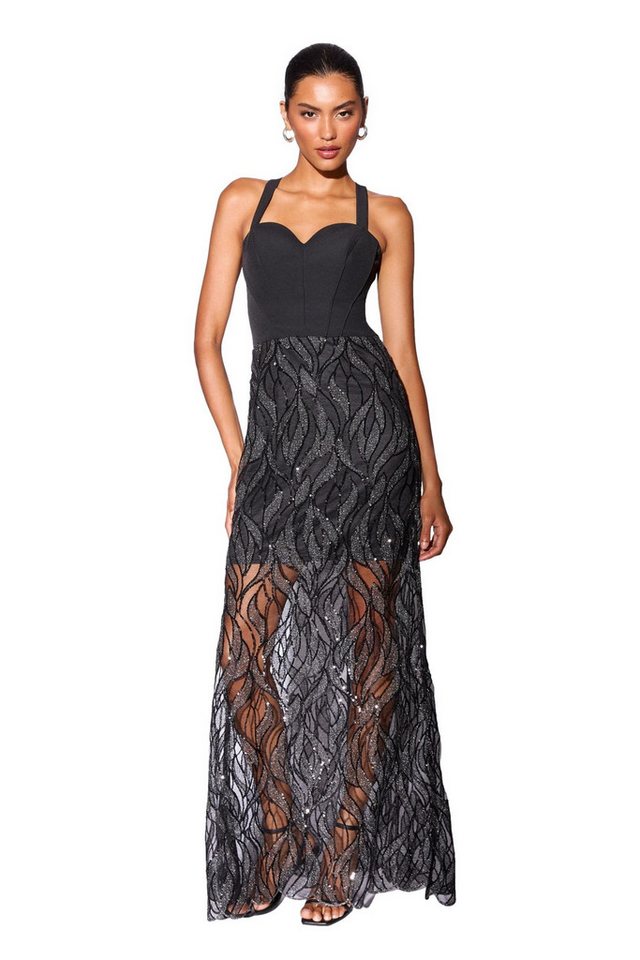 LIPSY Maxikleid Lipsy Maxikleid mit Pailletten, Regular (1-tlg) von LIPSY