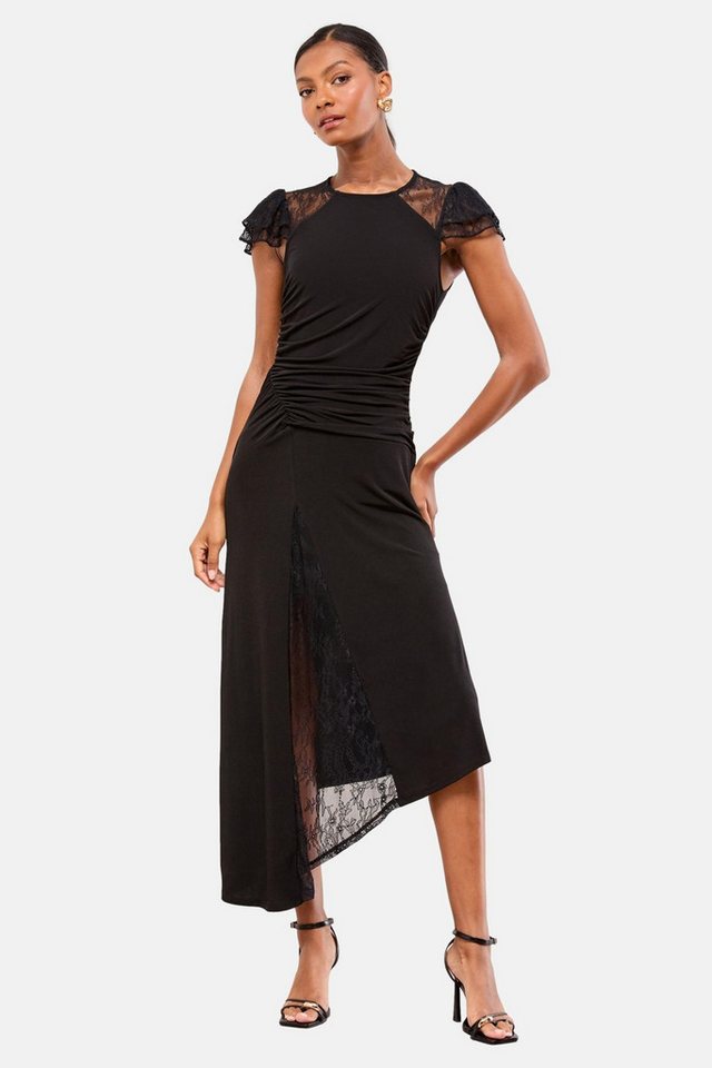LIPSY Midikleid Lipsy Ausgestelltes Midikleid mit Spitze (1-tlg) von LIPSY