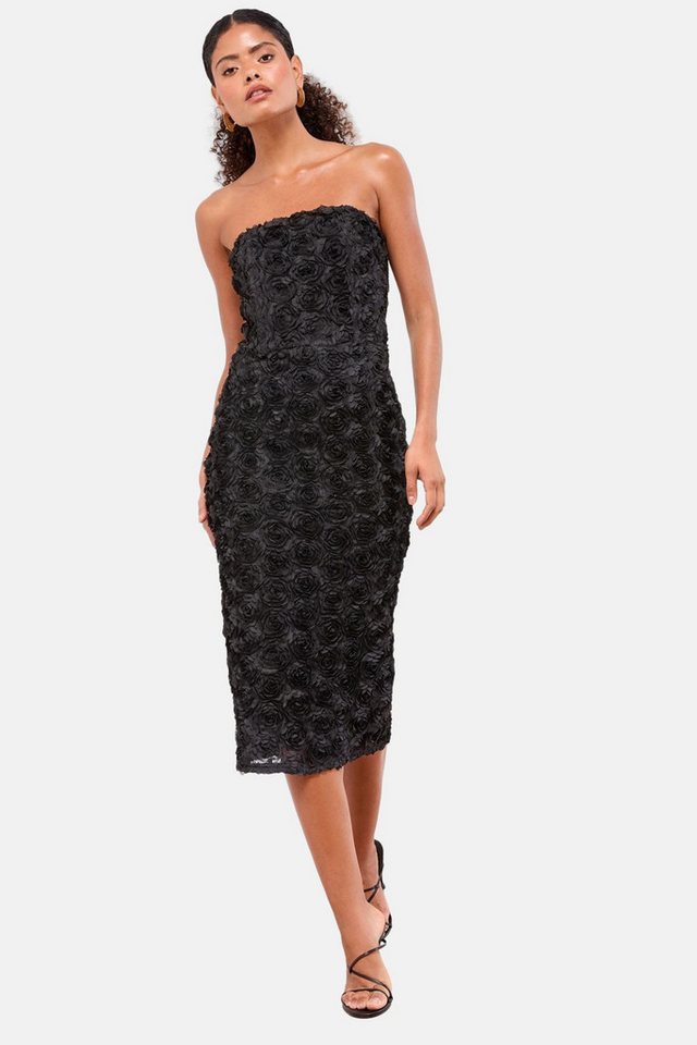 LIPSY Midikleid Lipsy Figurbetontes Bandeau-Midikleid mit Struktur (1-tlg) von LIPSY