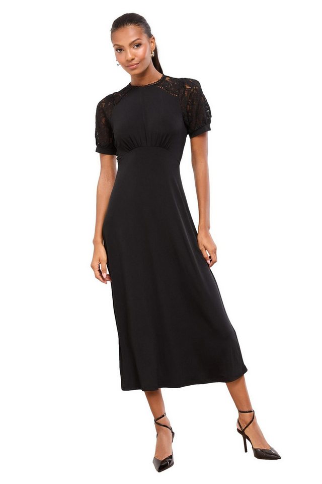 LIPSY Midikleid Lipsy Kurzärmeliges Jersey-Midikleid (1-tlg) von LIPSY