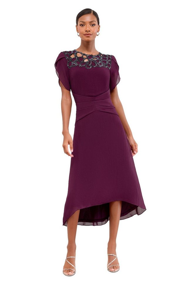 LIPSY Midikleid Lipsy Midikleid mit Verzierung, Cutout, Regular (1-tlg) von LIPSY