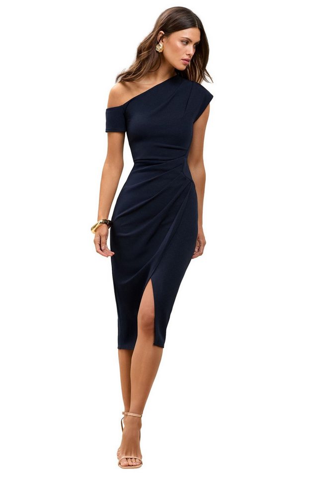 LIPSY Midikleid Lipsy Midikleid mit geraffter Taille, Regular (1-tlg) von LIPSY