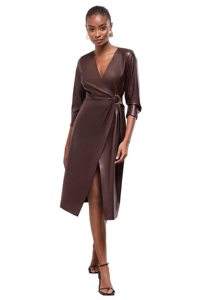 LIPSY Midikleid Lipsy Wickelkleid in Midilänge, Kurzgröße (1-tlg) von LIPSY