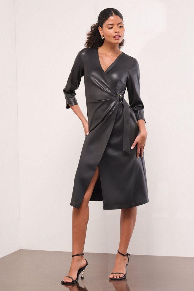 LIPSY Midikleid Lipsy Wickelkleid in Midilänge, Kurzgröße (1-tlg) von LIPSY