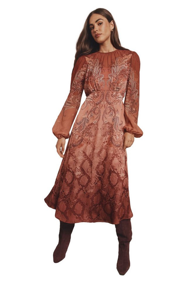 LIPSY Midikleid Lipsy ausgestelltes Midikleid, Regular (1-tlg) von LIPSY