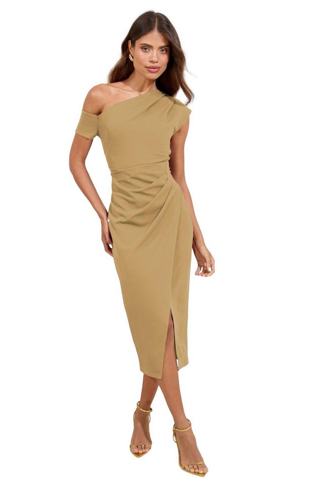 LIPSY Midikleid Lipsy schulterfreies Midikleid, Regular (1-tlg) von LIPSY