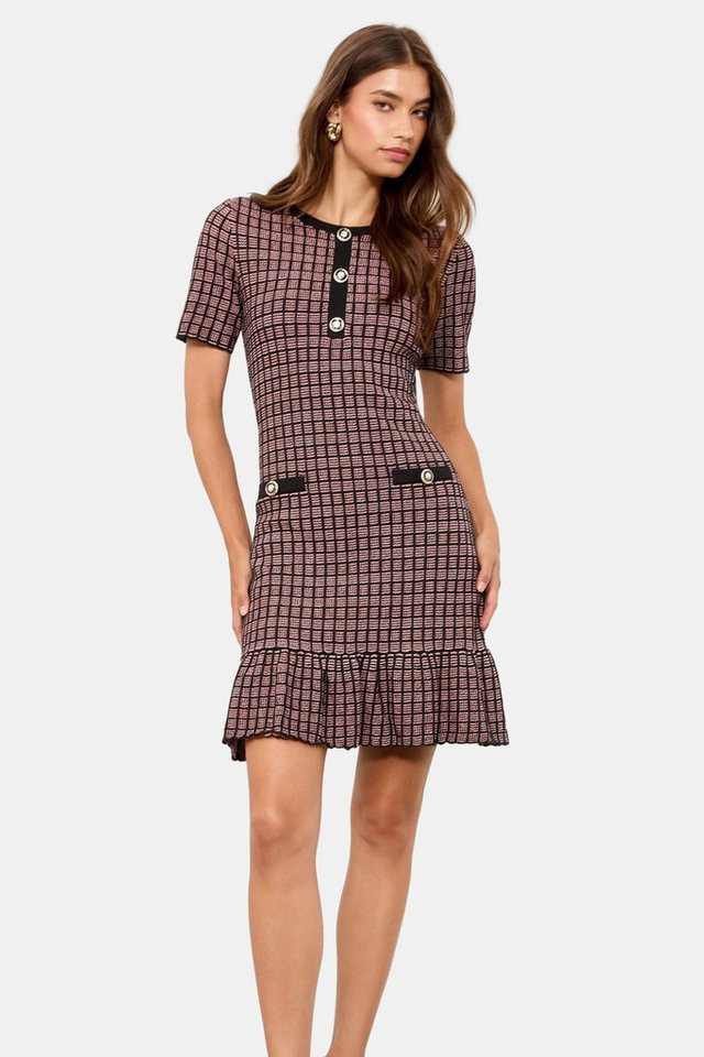 LIPSY Minikleid Lipsy Ausgestelltes Bouclé-Minikleid, Regular (1-tlg) von LIPSY