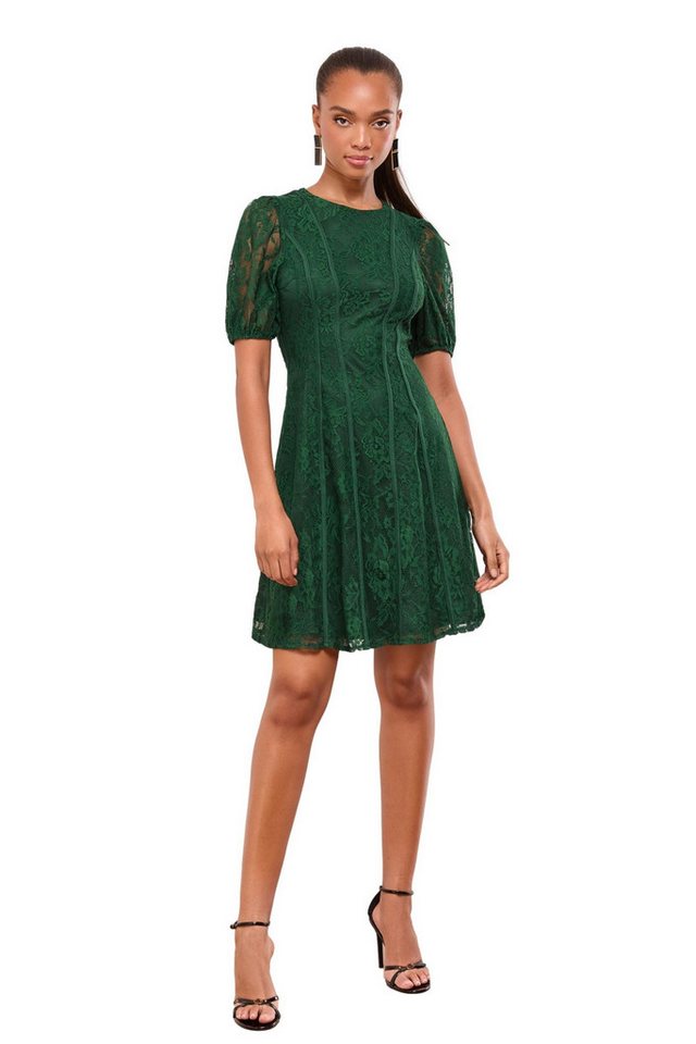 LIPSY Minikleid Lipsy Kurzärmeliges Mini-Skaterkleid, Petite (1-tlg) von LIPSY