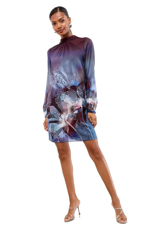 LIPSY Minikleid Lipsy Mini-Etuikleid mit langen Ärmeln, Petite (1-tlg) von LIPSY