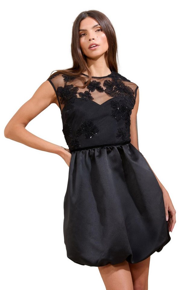 LIPSY Minikleid Lipsy Minikleid mit Pailletten und Mesh Kurzgröße (1-tlg) von LIPSY