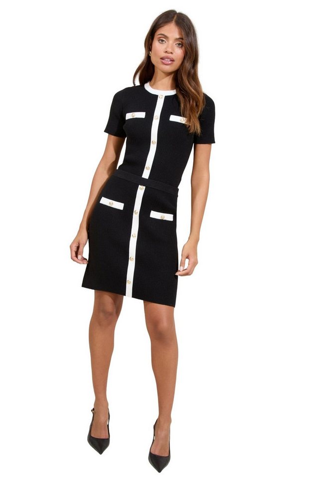 LIPSY Minirock Lipsy Minirock aus Strick mit Zierknöpfen (1-tlg) von LIPSY