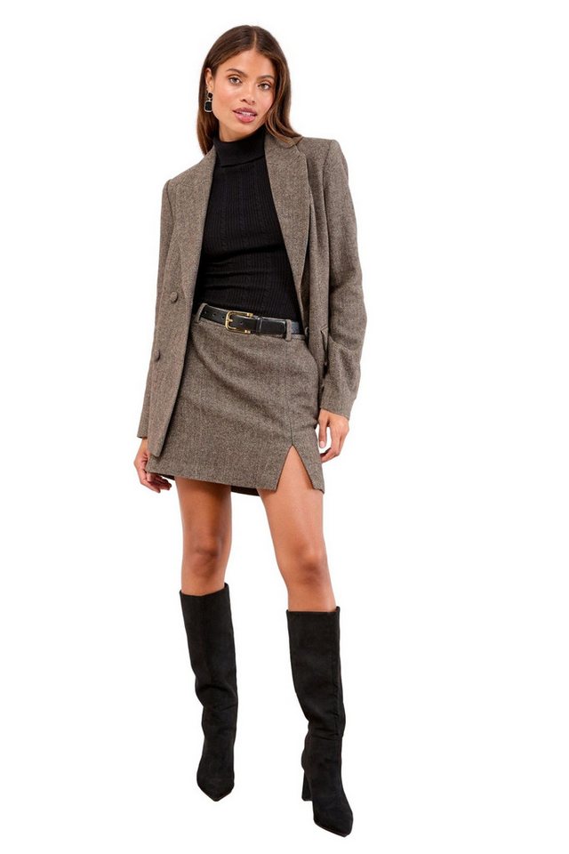 LIPSY Minirock Lipsy Minirock mit Seitenschlitz (1-tlg) von LIPSY