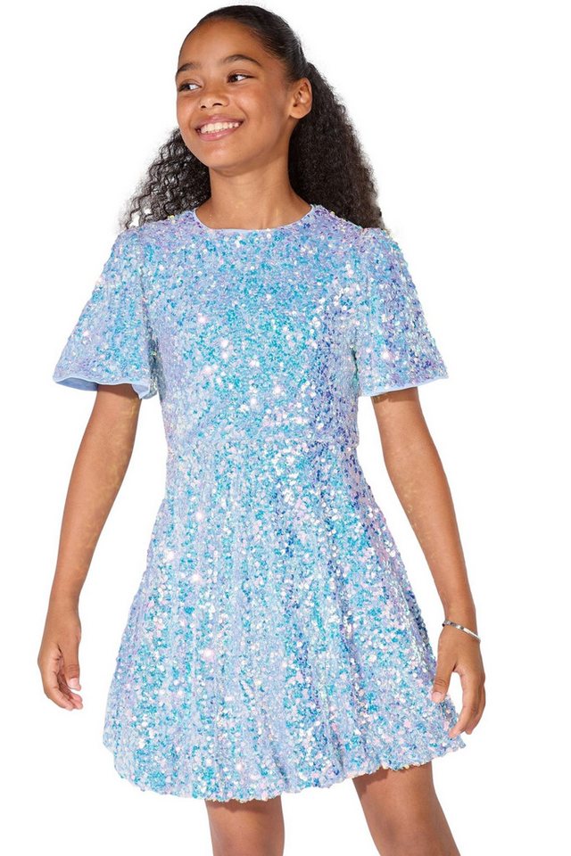 LIPSY Partykleid Lipsy Partykleid mit Pailletten und Ballonsaum (1-tlg) von LIPSY