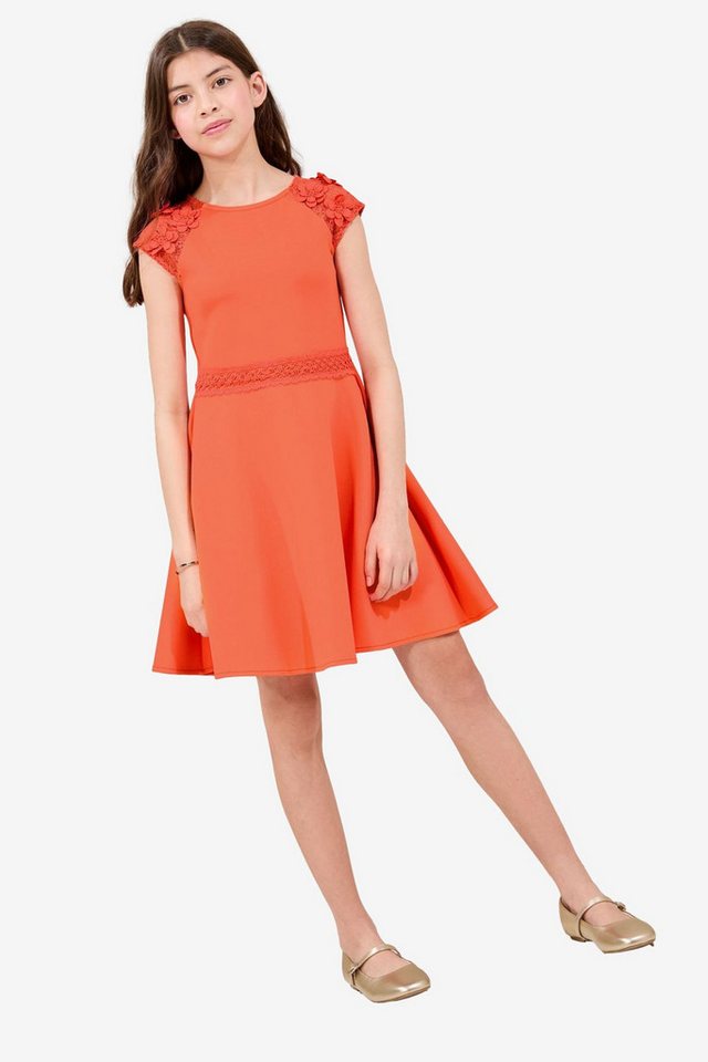 LIPSY Partykleid Lipsy festliches Scuba-Kleid mit 3D-Spitze (1-tlg) von LIPSY