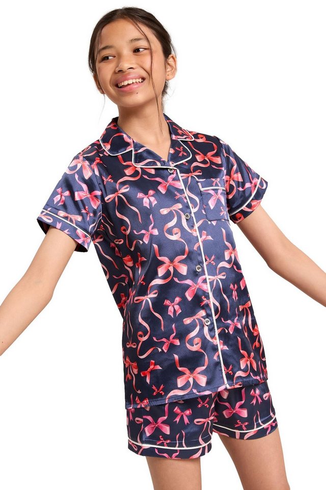 LIPSY Pyjama Lipsy Satin-Schlafanzug (2 tlg) von LIPSY