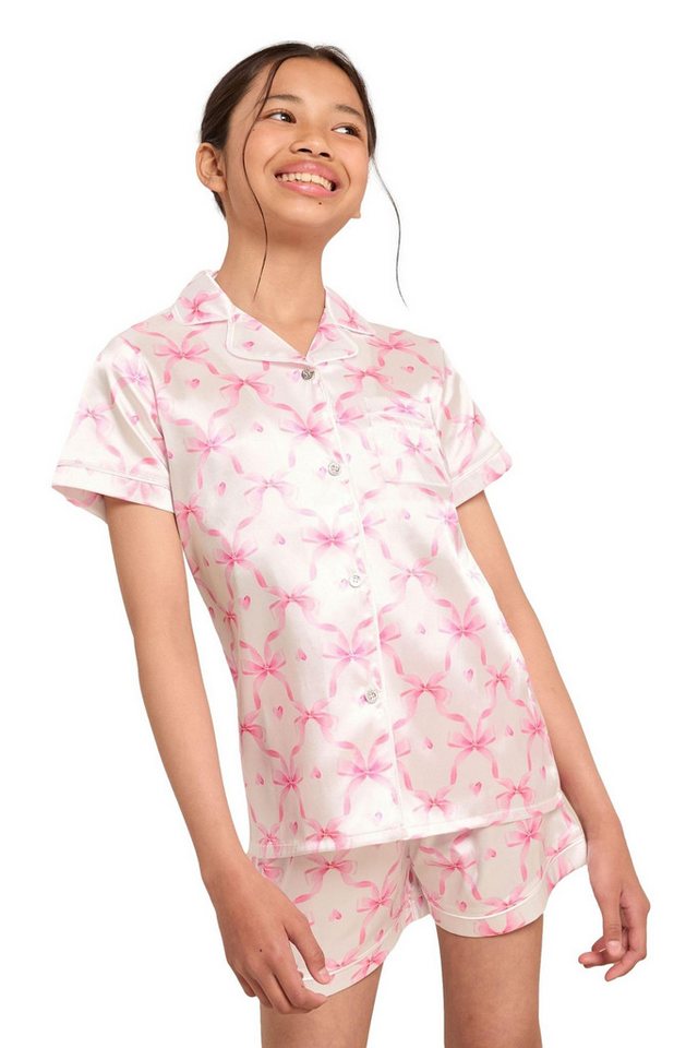 LIPSY Pyjama Lipsy Satin-Schlafanzug (2 tlg) von LIPSY