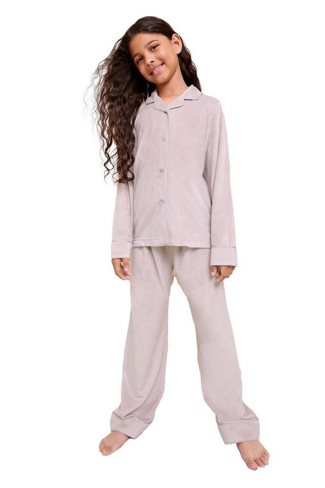 LIPSY Pyjama Lipsy weicher Twosie-Schlafanzug aus Velours (2 tlg) von LIPSY