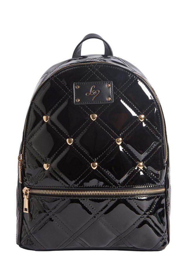 LIPSY Rucksack Lipsy Gesteppter Schulrucksack in Lackoptik (1-tlg) von LIPSY