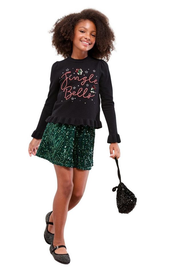 LIPSY Rundhalspullover Lipsy Weihnachten Feinstrickpullover (1-tlg) von LIPSY