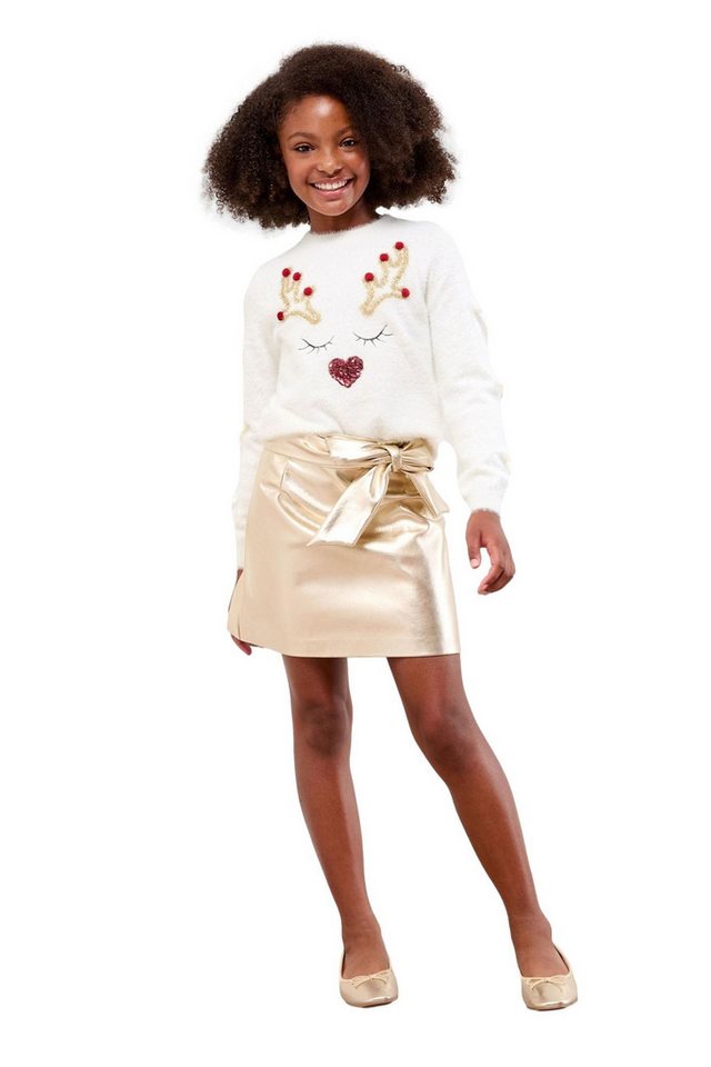 LIPSY Rundhalspullover Lipsy Weihnachten Strickpullover (1-tlg) von LIPSY