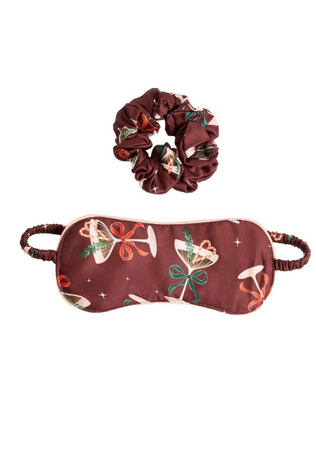 LIPSY Schlafmaske Lipsy Geschenkset Schlafmaske und Haargummi von LIPSY