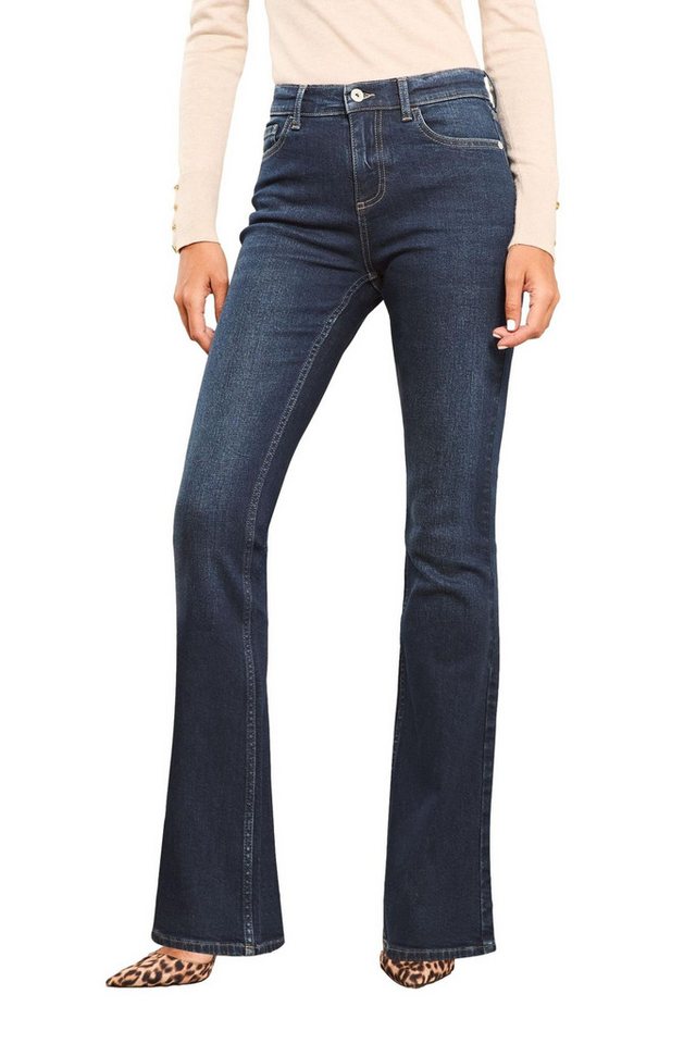 LIPSY Schlagjeans Ausgestellte Jeans mit mittlerem Bund, Petite (1-tlg) von LIPSY