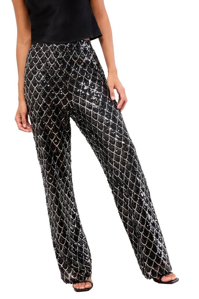 LIPSY Stoffhose Lipsy Hose mit Pailletten, Petite (1-tlg) von LIPSY