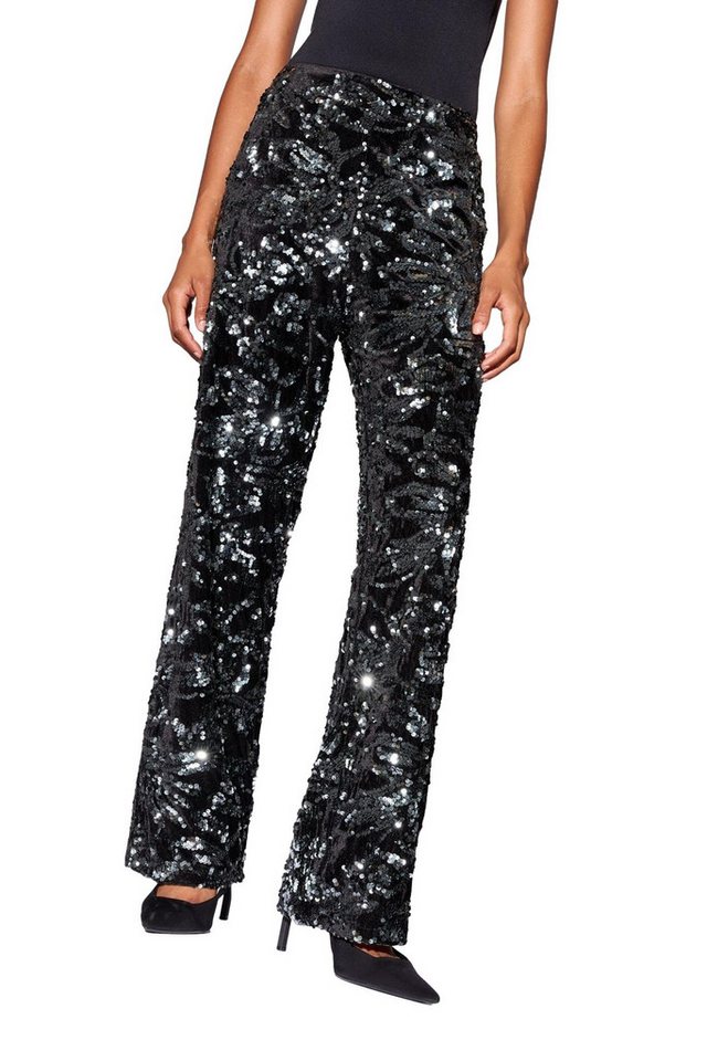 LIPSY Stoffhose Lipsy Hose mit Pailletten, Petite (1-tlg) von LIPSY