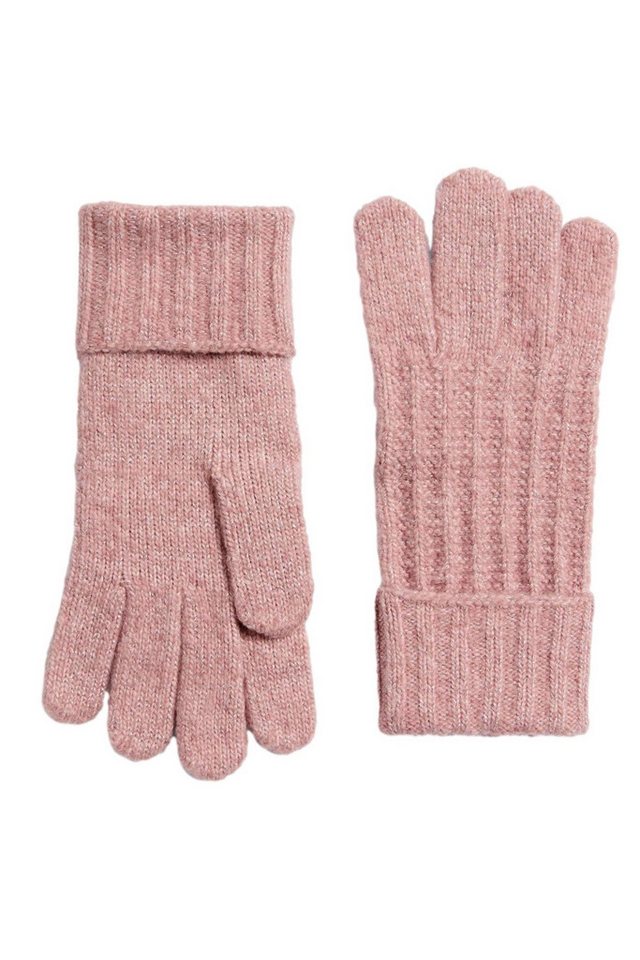 LIPSY Strickhandschuhe Lipsy Gerippte Strickhandschuhe mit Glitzer (1-St) von LIPSY