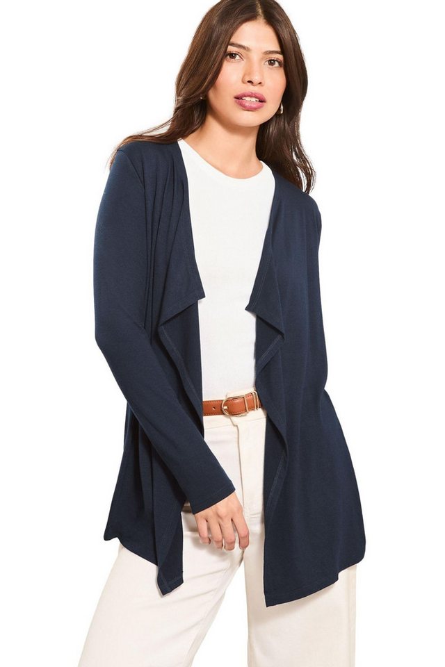 LIPSY Strickjacke Lipsy Strickjacke mit Wasserfallkragen, Regular (1-tlg) von LIPSY