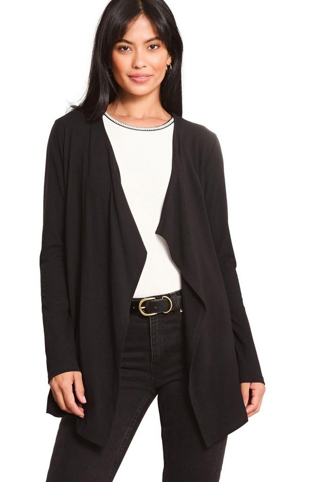 LIPSY Strickjacke Lipsy Strickjacke mit Wasserfallkragen, Regular (1-tlg) von LIPSY