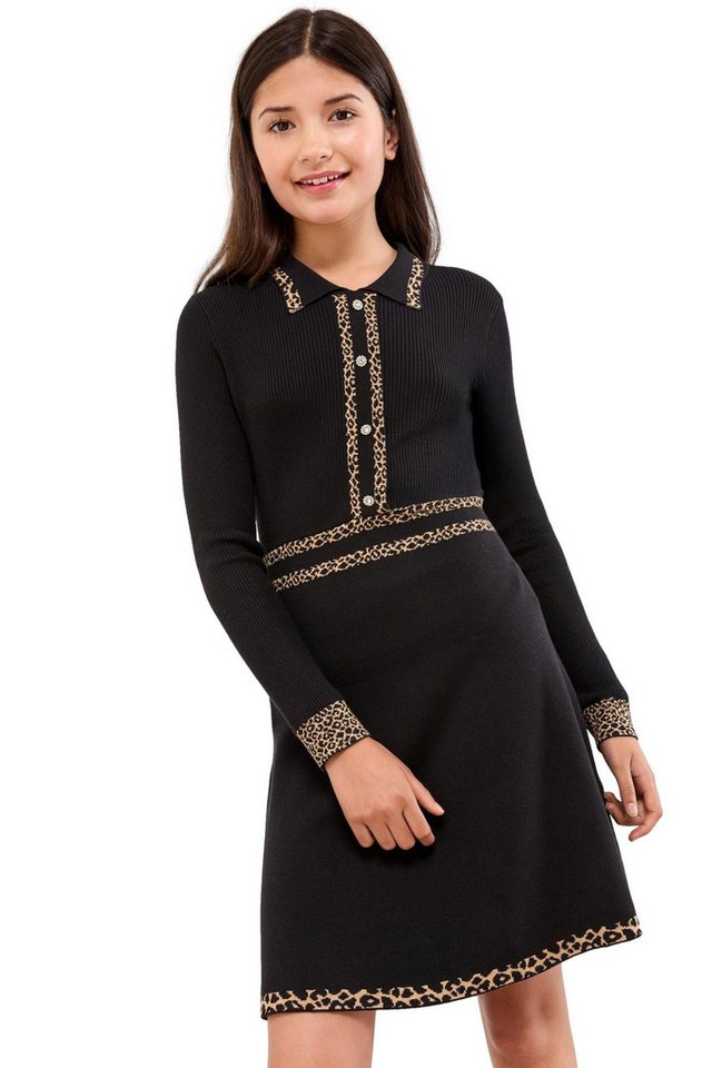 LIPSY Strickkleid Lipsy Langärmeliges Hemdblusenkleid aus Strick (1-tlg) von LIPSY