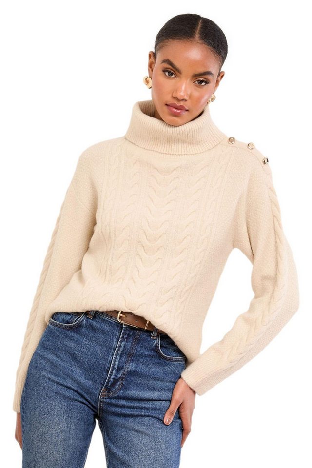 LIPSY Strickpullover Lipsy Strickpullover mit Zopfmuster, Regular (1-tlg) von LIPSY