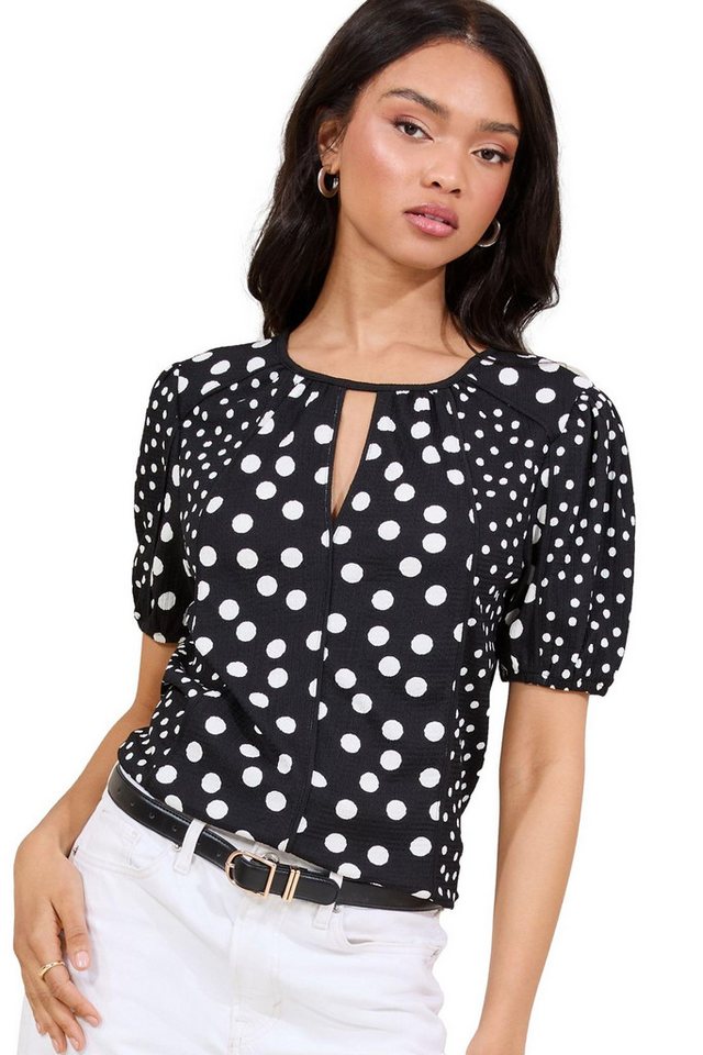 LIPSY T-Shirt Lipsy Kurzärmeliges Knitter-Oberteil, Regular (1-tlg) von LIPSY