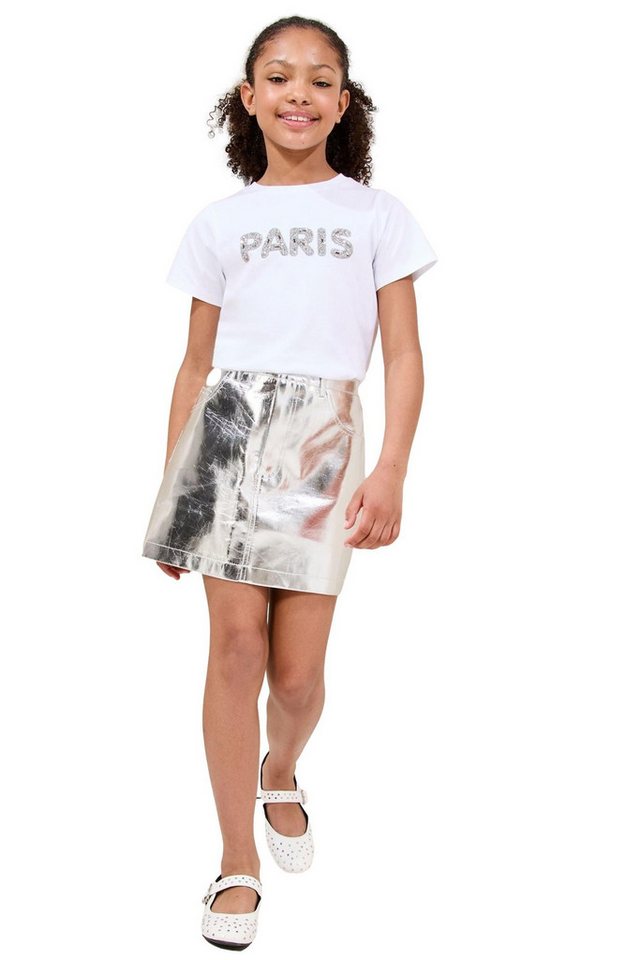 LIPSY T-Shirt Lipsy Paris verziertes T-Shirt aus 100 % Baumwolle (1-tlg) von LIPSY