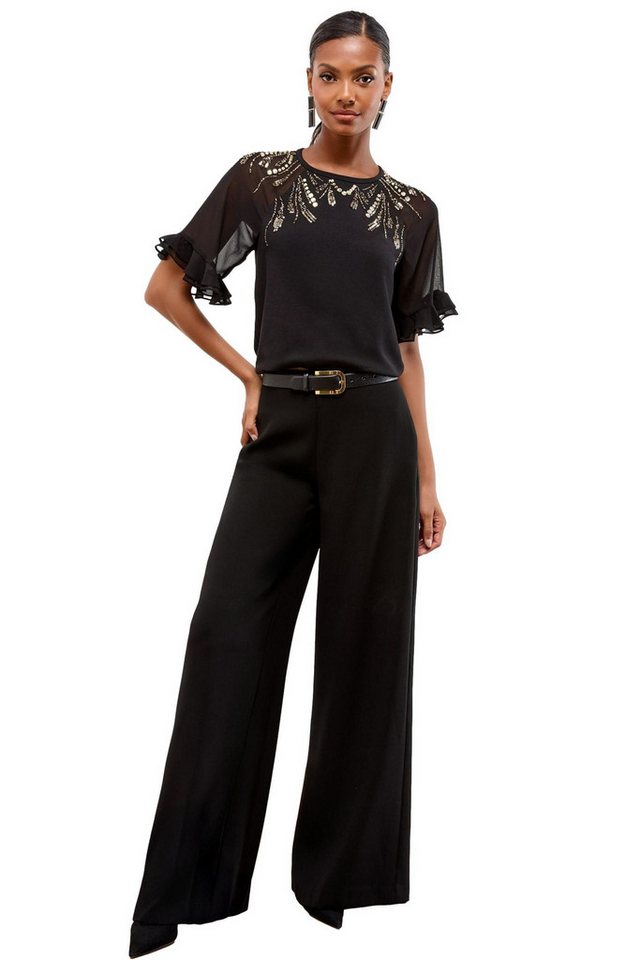 LIPSY T-Shirt Lipsy T-Shirt mit Flatterärmeln, Regular (1-tlg) von LIPSY