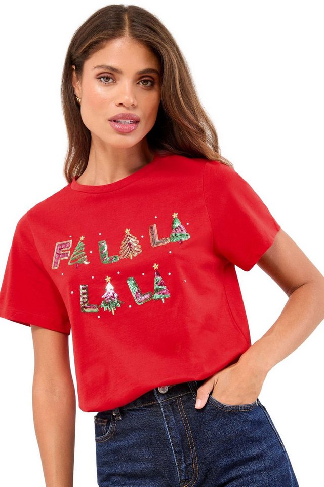 LIPSY T-Shirt Lipsy T-Shirt mit Rundhalsausschnitt, Regular (1-tlg) von LIPSY