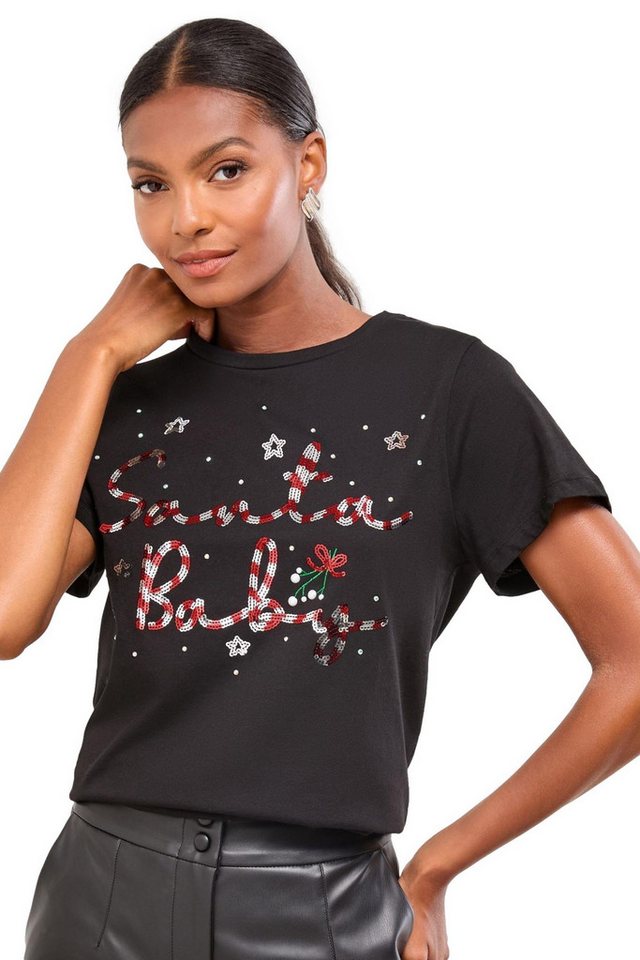 LIPSY T-Shirt Lipsy T-Shirt mit Rundhalsausschnitt, Regular (1-tlg) von LIPSY